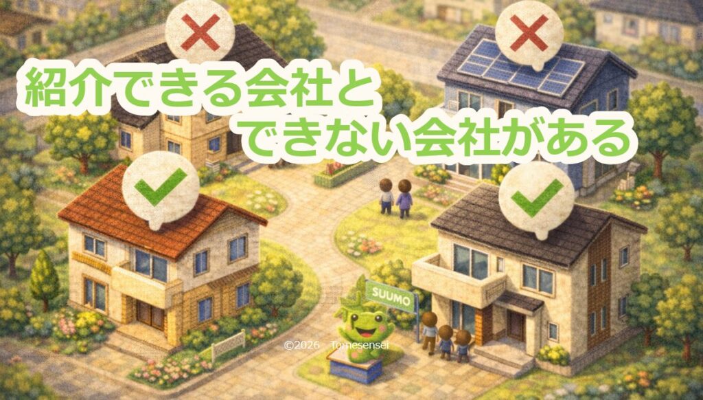 紹介できる会社とできない会社がある